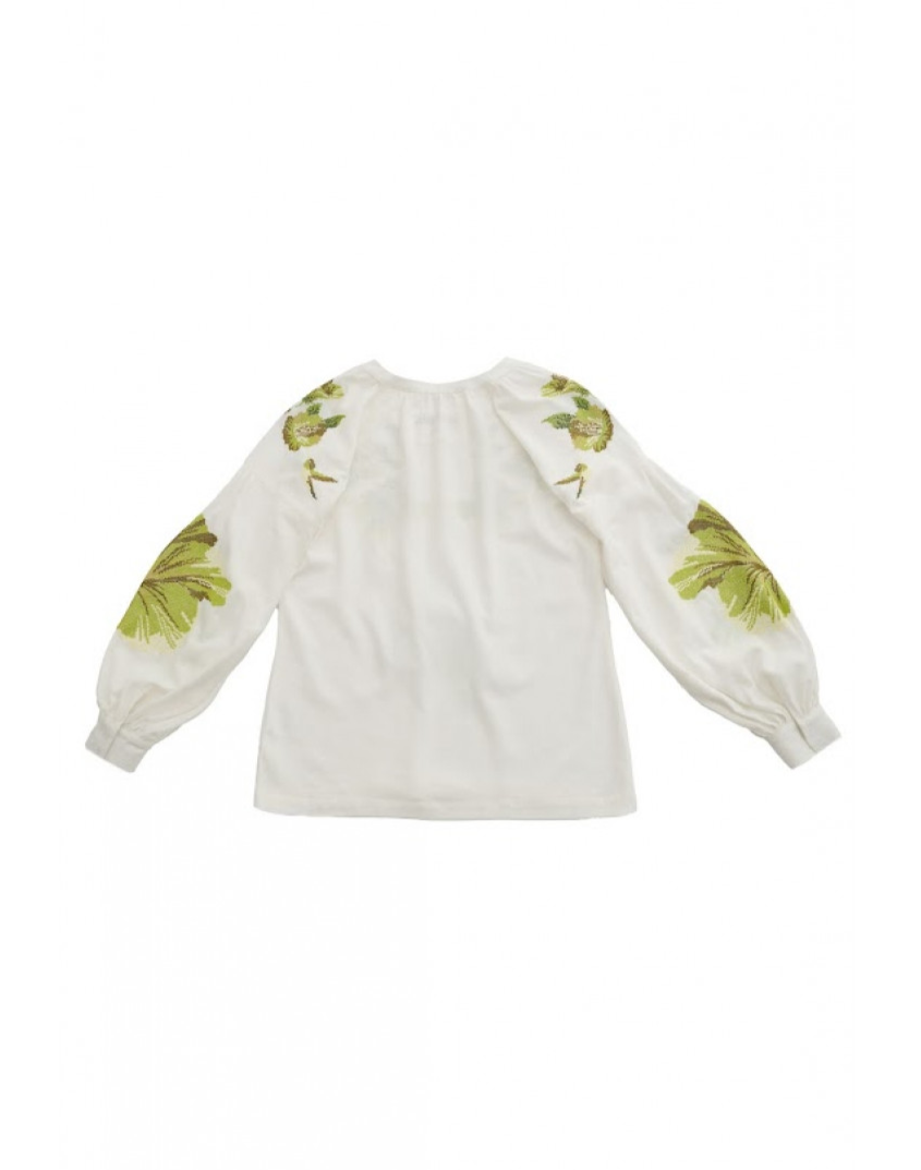 Blouse "Dana" Hibiscus