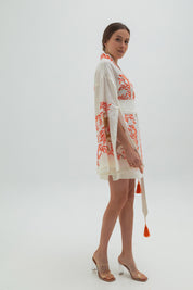 Short kimono dress "Sandra"
