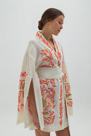 Short kimono dress "Sandra"