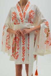 Short kimono dress "Sandra"