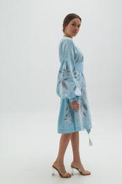 Short dress with wedges "Malva"