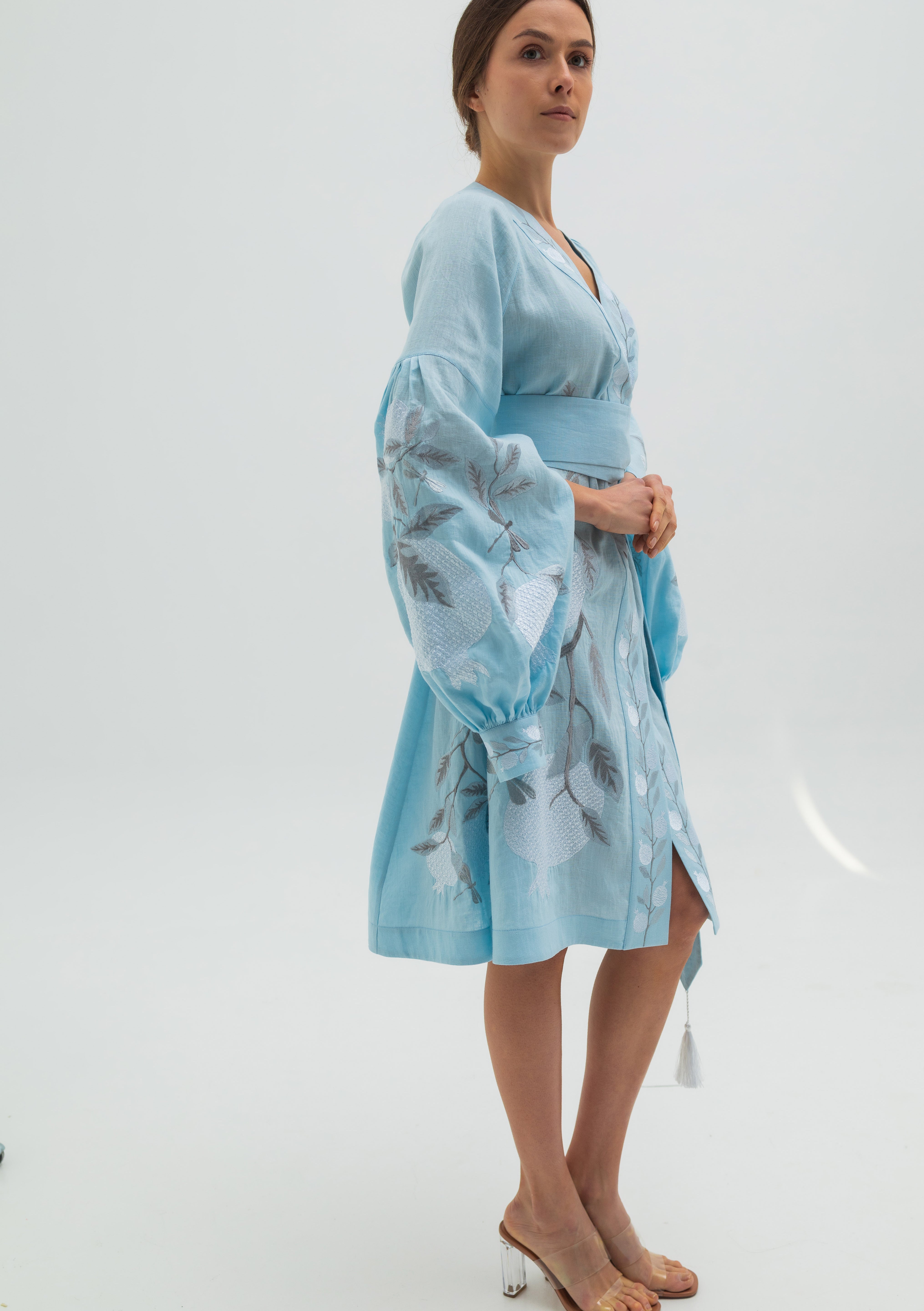 Short dress with wedges "Malva"
